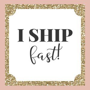 5 ⭐️ rating AND my average ship time is 0.9 days!